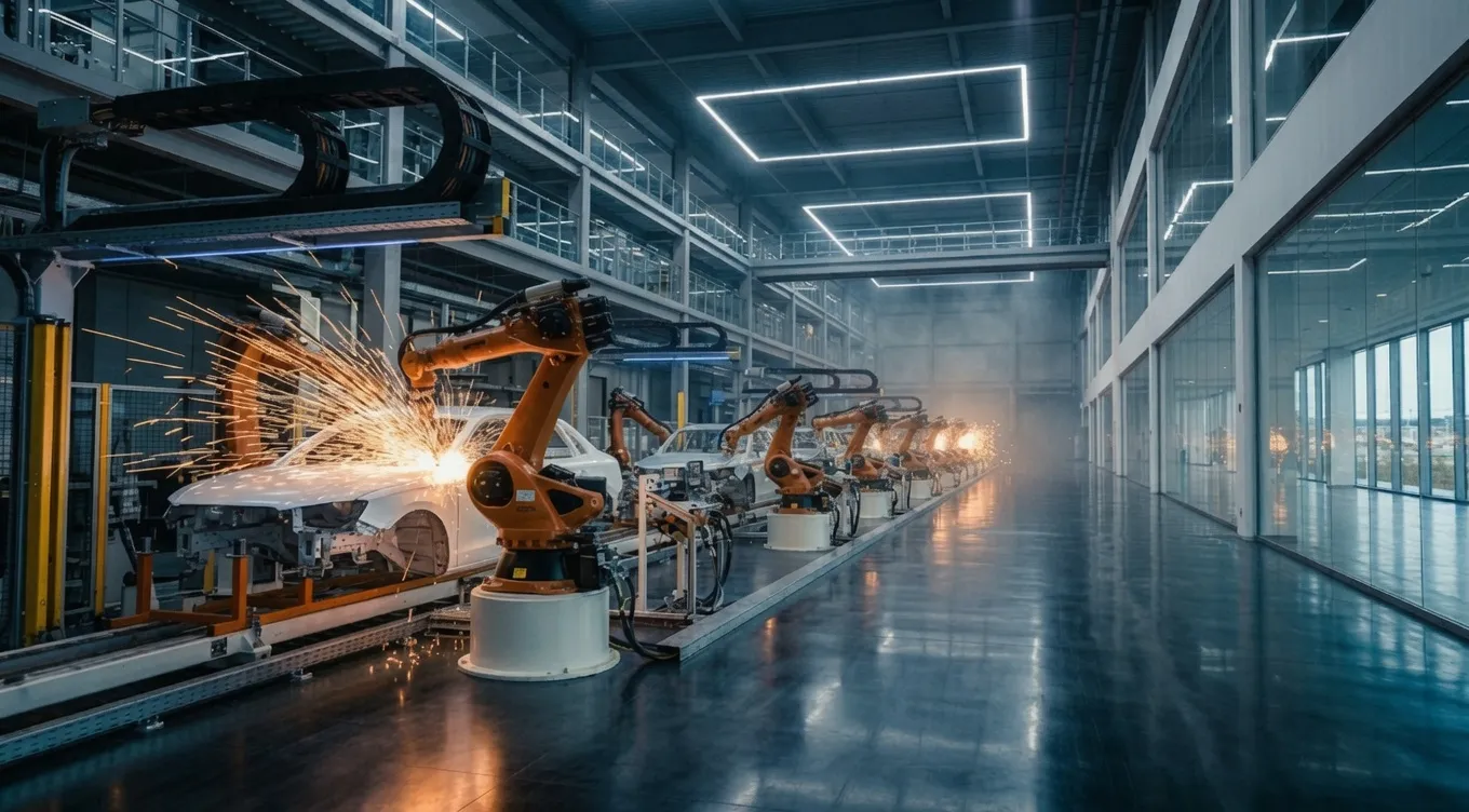 Industrial robots and automation systems