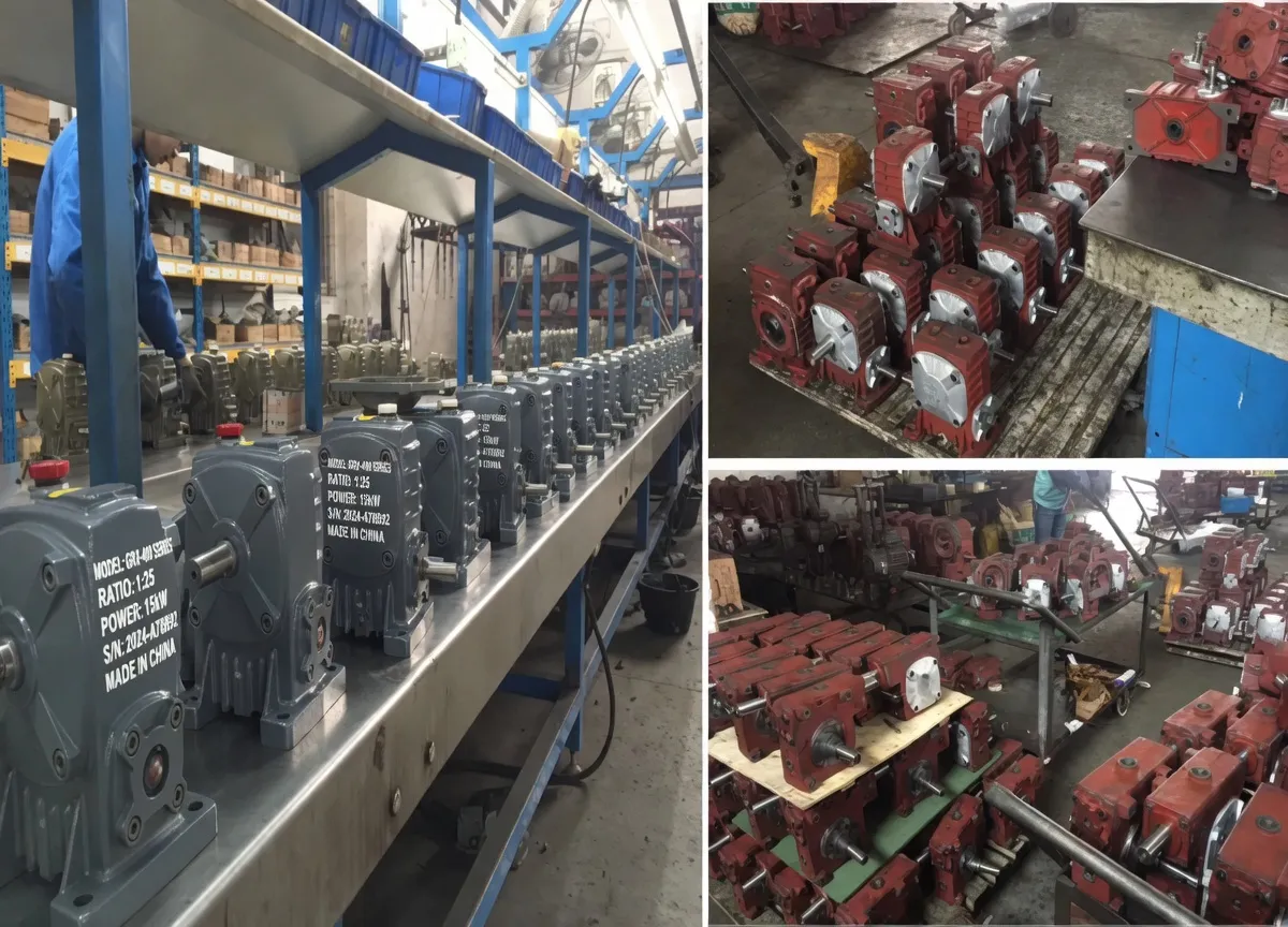 Ever-Power worm reducer production facility
