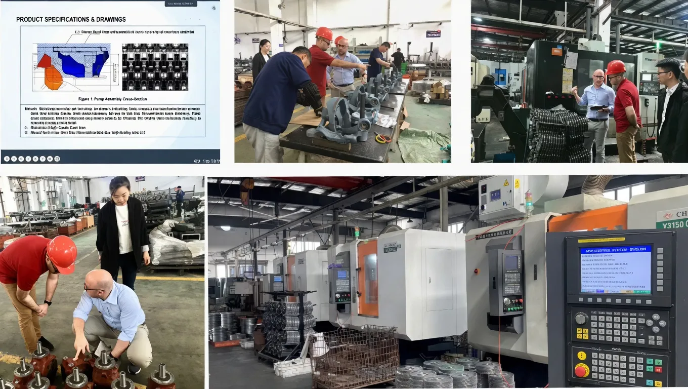 Ever-Power worm gear reducer production facility