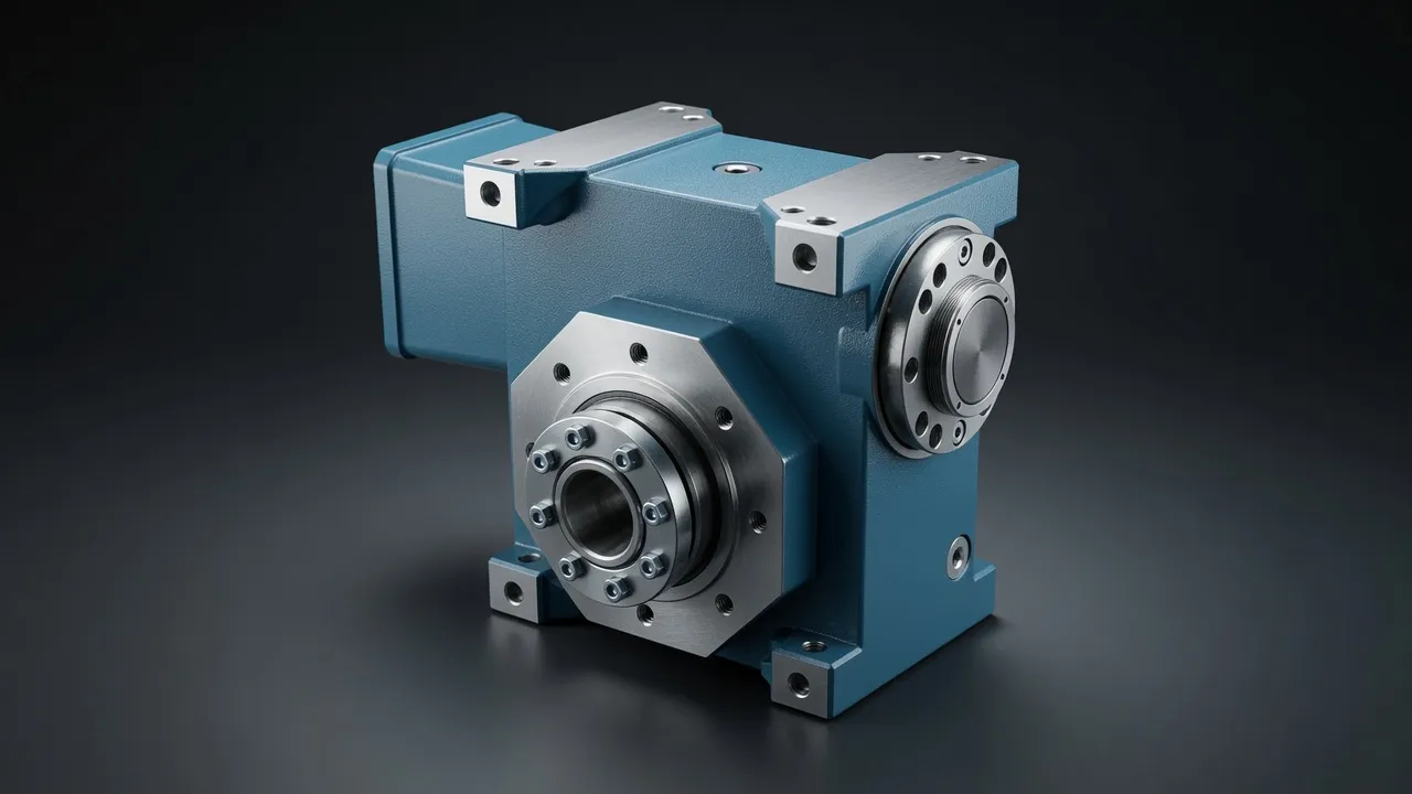 CNC dividing head with precision worm gear drive