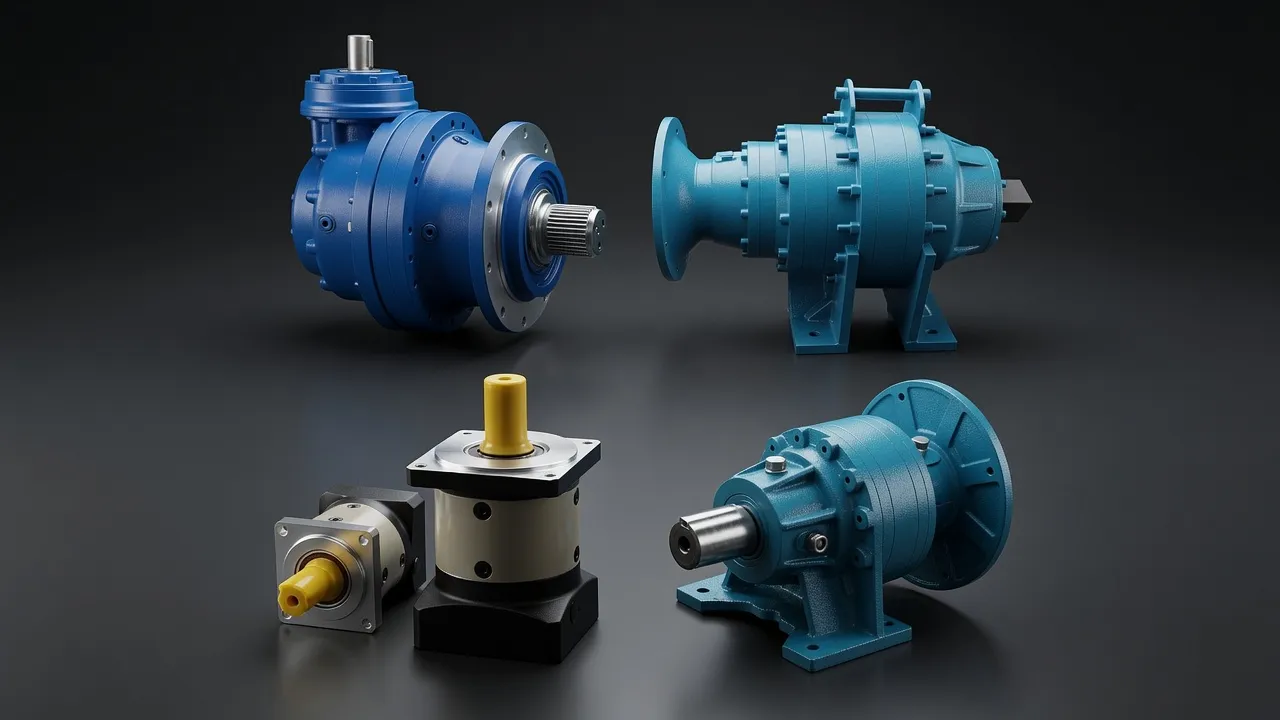 Planetary gearbox linear actuator force and speed trade-off diagram Planetary gearbox linear actuator force and speed trade-off diagram