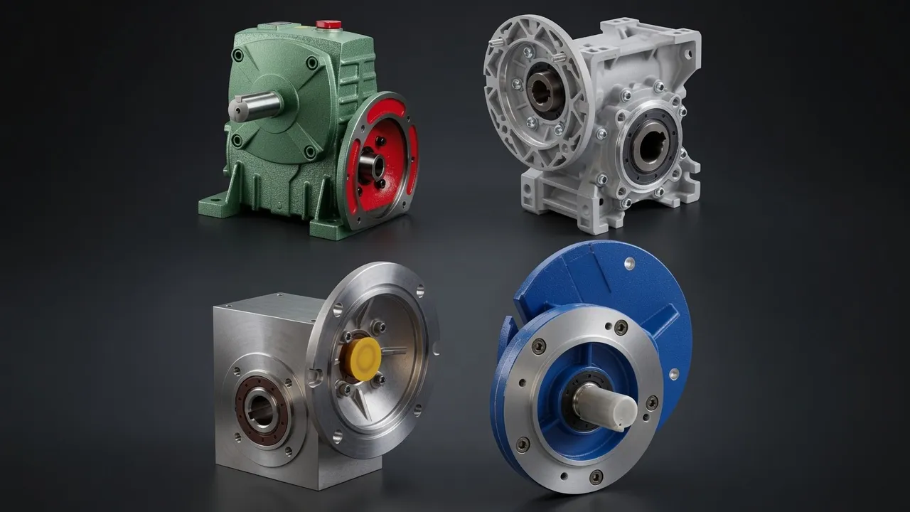 Food-grade worm reducer with enhanced sealing on mixer drive