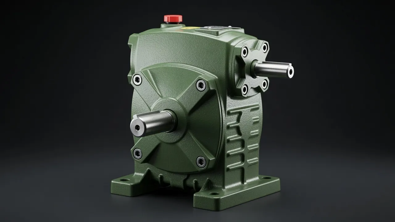 Different mounting configurations of WP series worm gearbox