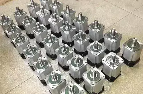 AF075 planetary gearbox detail view