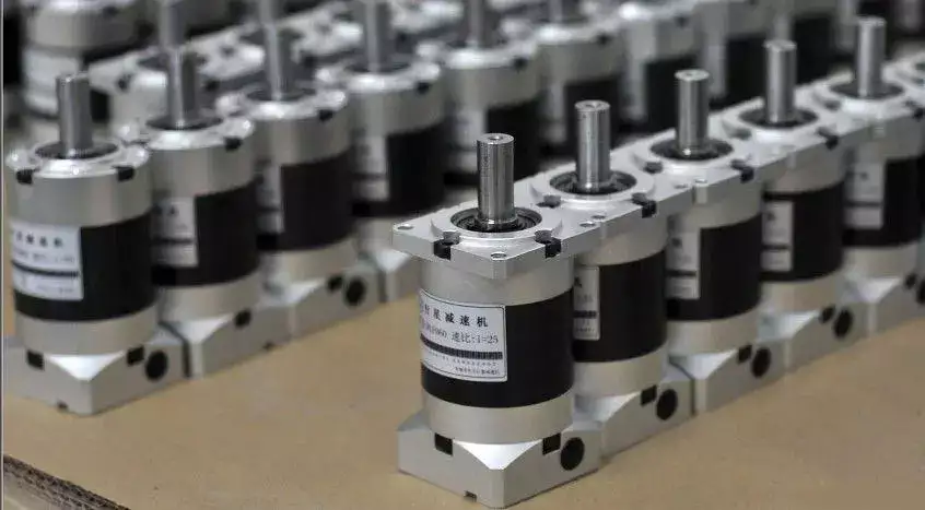 AF100 planetary gearbox detail view
